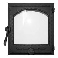 дверца fireway чугунная каминная (к404) 290x325 мм