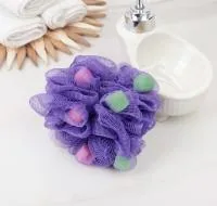 Мочалка для тела с поролоном микс, полиэтилен, Доляна мочалка для тела с поролоном микс, полиэтилен, доляна