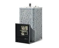 Печь для бани ИзиСтим Ялта 40 Хохлома Premium (2024) Серый с САБК-40 печь для бани изистим ялта 40 хохлома premium (2024) серый с сабк-40