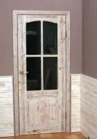 Дверь тип №4 208х80 массив сосны старение, палисандр, ИРБ дверь тип №4 208х80 массив сосны старение, палисандр, ирб