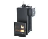 Печь для бани ИзиСтим Геленджик М2 выход с тыла Premium с футеровкой шамотом печь для бани изистим геленджик м2 выход с тыла premium с футеровкой шамотом