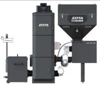 Котел ZOTA Stahanov-105 автоматический BLACK котел zota stahanov-105 автоматический black