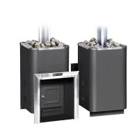 Печь для бани газовая Ермак Уралочка 12 Carbon, антрацит, без ГГУ печь для бани газовая ермак уралочка 12 carbon, антрацит, без ггу