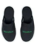 Тапочки Woodson вафельные р.43-46 черный тапочки woodson вафельные р.43-46 черный
