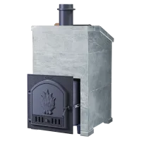 Печь для бани GFS 40М ЗК в облицовке Президент 1120/50 Талькохлорит печь для бани gfs 40м зк в облицовке президент 1120/50 талькохлорит