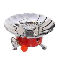 плита газовая портативная (цанга) с пьезоподжигом, с ветрозащитным экраном