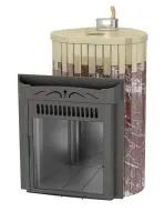 Печь для бани Ферингер Ламель Макси закр. каменка Сильвия Оро + Россо Леванте # печь для бани ферингер ламель макси закр. каменка сильвия оро + россо леванте #