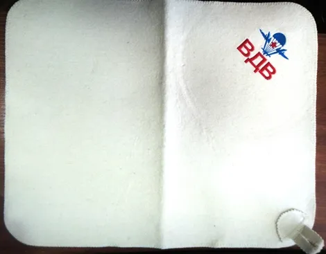 Коврик для бани и сауны "ВДВ", белый, МСК коврик для бани и сауны "вдв", белый, мск