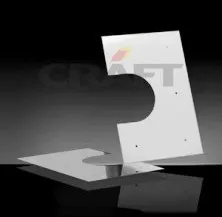 Разделка Craft потолочная декоративная нерж. (304/0,5 мм), ф350, двухсоставная черная разделка craft потолочная декоративная нерж. (304/0,5 мм), ф350, двухсоставная черная