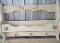 Полка-вешалка 3 крючка Волна, Банный Эксперт полка-вешалка 3 крючка волна, банный эксперт