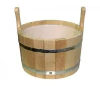 Шайка двуручная 9л Термо с пластмассовой вставкой, Банный Эксперт шайка двуручная 9л термо с пластмассовой вставкой, банный эксперт