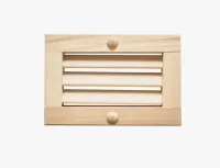 Вентиляционная решетка приточная глухая М-18 215х145мм Банный Эксперт  вентиляционная решетка приточная глухая м-18 215х145мм банный эксперт