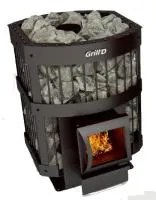 Печь для бани Grill'D Leo 130 Short black* печь для бани grill'd leo 130 short black*