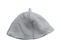 Шапка для бани Шик мех овчина, белая шапка для бани шик мех овчина, белая