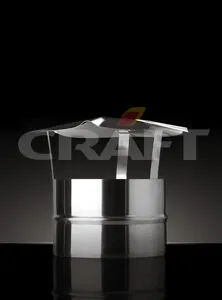 Зонт Craft нержавеющий (304/0,5 мм), ф120, с ветрозащитой, по воде зонт craft нержавеющий (304/0,5 мм), ф120, с ветрозащитой, по воде