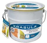 Краска Krasula защитная  для торцов, белая, 1,3 кг краска krasula защитная  для торцов, белая, 1,3 кг
