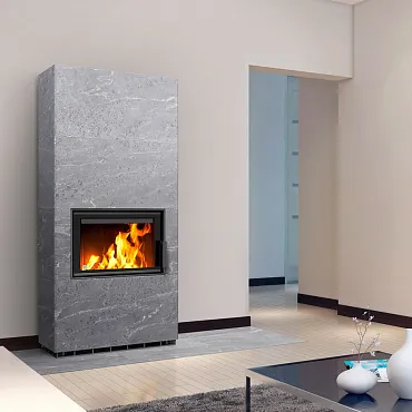 печь-камин tulikivi henka classic 1390 мм