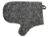 Рукавица для бани и сауны (серый), Бацькина баня рукавица для бани и сауны (серый), бацькина баня