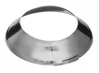 Юбка Феррум  (430/0,5 мм) нержавеющая, для крышной разделки, ф130 юбка феррум  (430/0,5 мм) нержавеющая, для крышной разделки, ф130