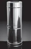 Дымоход Craft телескоп нержавеющий (316/0,5) ф110 L=0,55-0,95м дымоход craft телескоп нержавеющий (316/0,5) ф110 l=0,55-0,95м