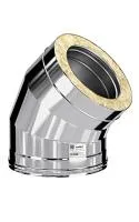 Колено Craft утепленное угол 135° нержавеющее (316/0,8/304/0,5мм) ф150/250 по воде, Cerablanket  колено craft утепленное угол 135° нержавеющее (316/0,8/304/0,5мм) ф150/250 по воде, cerablanket