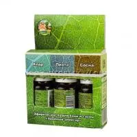 набор эфирных масел "хвойный эликсир", бацькина баня