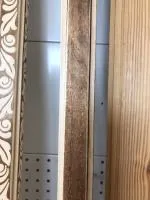 Нащельник плоский липа, горячего тиснения венге 26*2500, ПЭМ нащельник плоский липа, горячего тиснения венге 26*2500, пэм