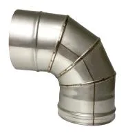 Колено Craft угол 90° нержавеющее (316/0,5мм) ф130 колено craft угол 90° нержавеющее (316/0,5мм) ф130