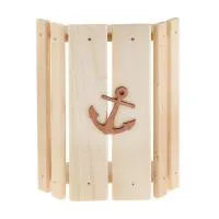 Абажур угловой Якорь, липа, Промо абажур угловой якорь, липа, промо