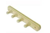 Вешалка для полотенца 4 крепления (липа) вешалка для полотенца 4 крепления (липа)