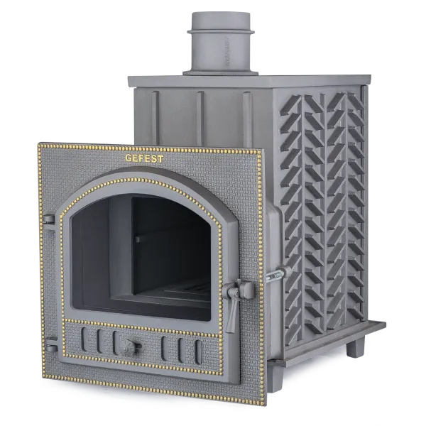 печь для бани gfs 25п зк под облицовку (короб/дверца для пара)