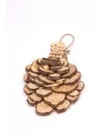 Панно декоративное из Можжевельника Веник "Чешуя" 420*250мм, Банный Перец панно декоративное из можжевельника веник "чешуя" 420*250мм, банный перец