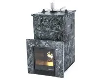 Печь для бани ИзиСтим Геленджик М2 Premium в четыр.кожухе из пироксенита закр.верх вход с тыла печь для бани изистим геленджик м2 premium в четыр.кожухе из пироксенита закр.верх вход с тыла