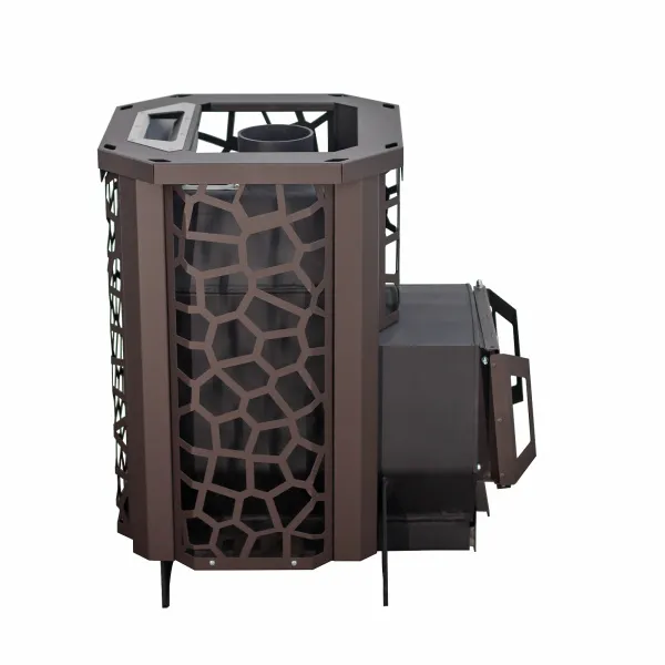 печь для бани сталь-мастер hard 14м дверка стальная коричневая закр каменка дровяная #