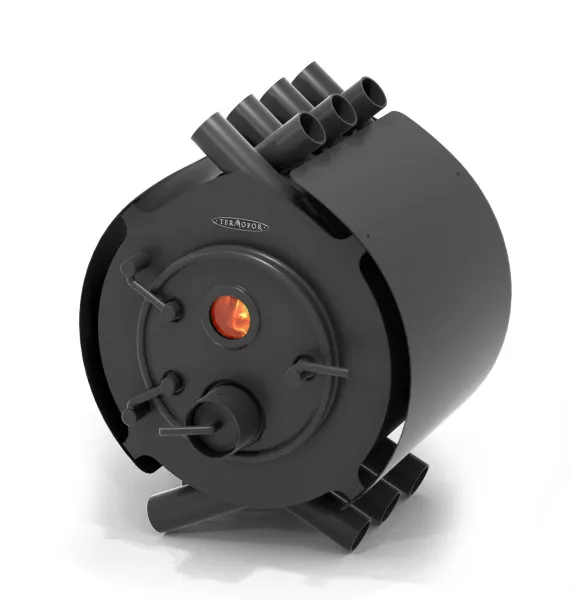 печь отопительная тмф валериан 15квт антрацит #