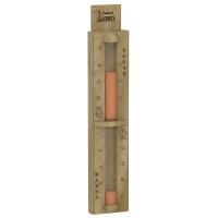 часы sawo 550-d песочные кедр 65*25*345 мм, 
